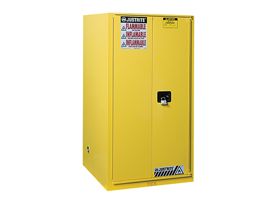 Sure-Grip® EX Flammable Safety Cabinet,90 gallon,2 self-close doors. Sure-Grip® EX Flammable Safety Cabinet,90 gallon,2 self-close doors.
