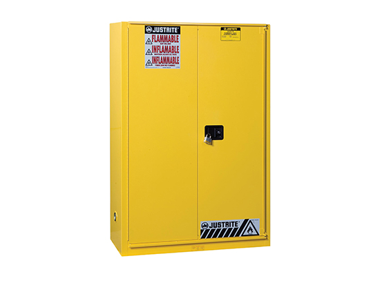 Sure-Grip® EX Flammable Safety Cabinet,90 gallon,2 self-close doors. Sure-Grip® EX Flammable Safety Cabinet,90 gallon,2 self-close doors.
