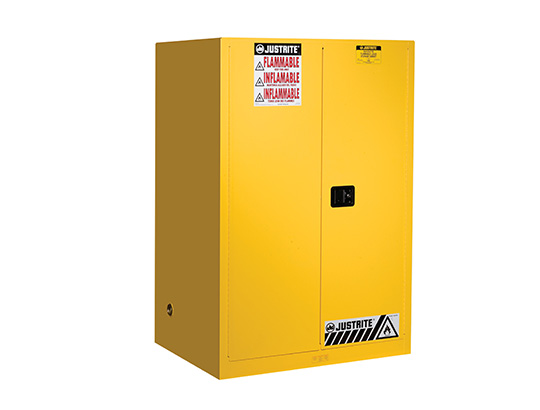 Sure-Grip® EX Flammable Safety Cabinet,90 gallon,2 self-close doors. Sure-Grip® EX Flammable Safety Cabinet,90 gallon,2 self-close doors.