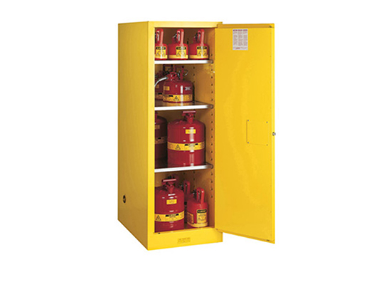 Sure-Grip® EX Flammable Safety Cabinet,90 gallon,2 self-close doors. Sure-Grip® EX Flammable Safety Cabinet,90 gallon,2 self-close doors.