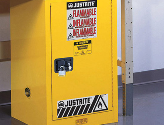 Sure-Grip® EX Flammable Safety Cabinet,90 gallon,2 self-close doors. Sure-Grip® EX Flammable Safety Cabinet,90 gallon,2 self-close doors.