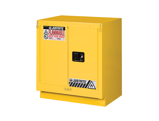 Sure-Grip® EX Flammable Safety Cabinet,90 gallon,2 self-close doors. Sure-Grip® EX Flammable Safety Cabinet,90 gallon,2 self-close doors.
