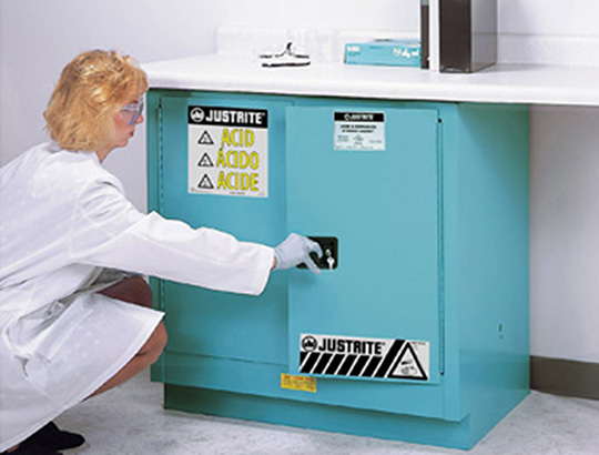 Sure-Grip® EX Flammable Safety Cabinet,90 gallon,2 self-close doors.